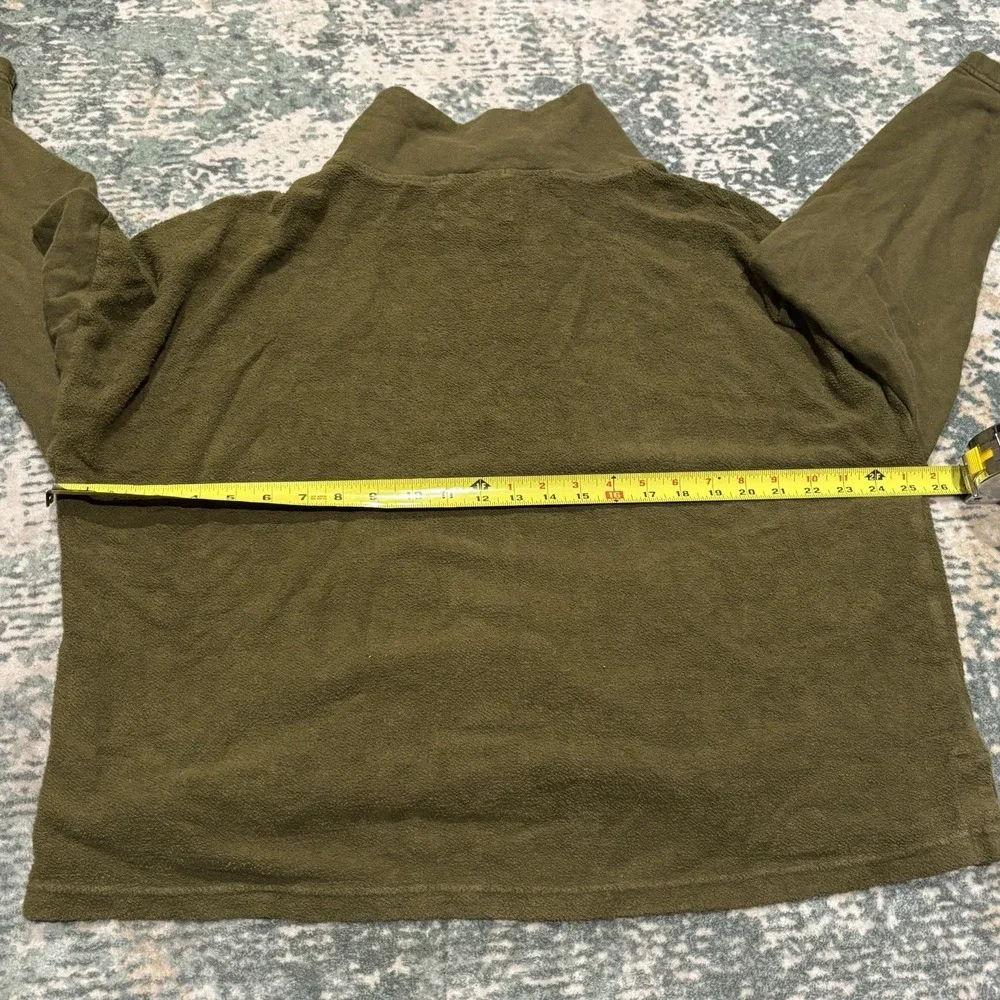 REI Wallace Lake Hemp/Cotton pullover Olive Green  XL